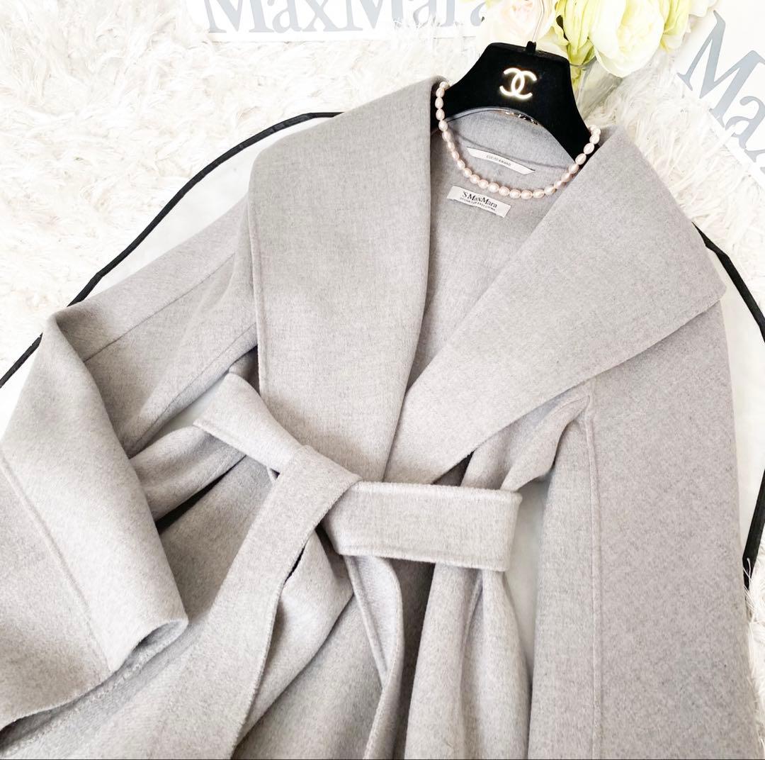 ★新品同様★マックスマーラ S MaxMara クチートアマーノ ロングコート★