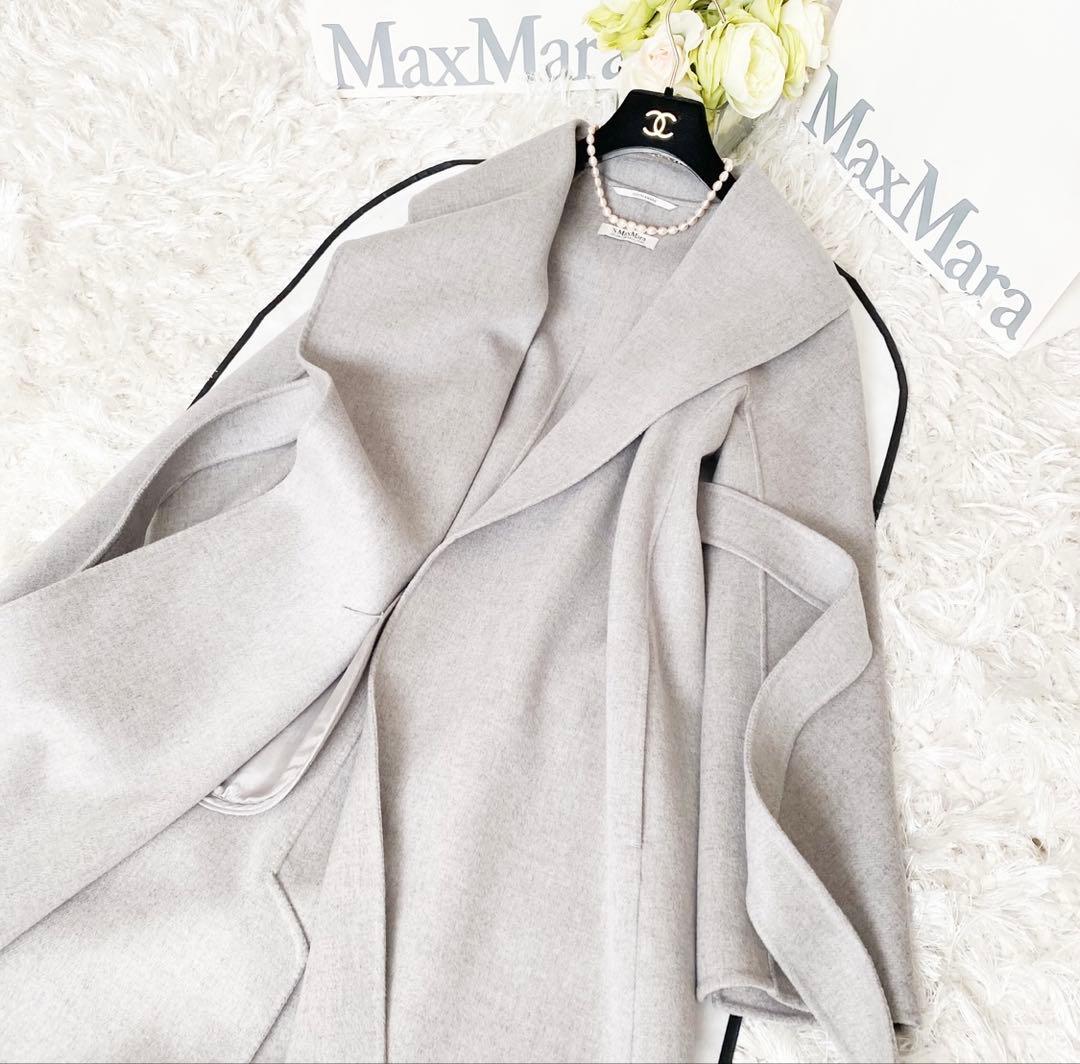 ★新品同様★マックスマーラ S MaxMara クチートアマーノ ロングコート★