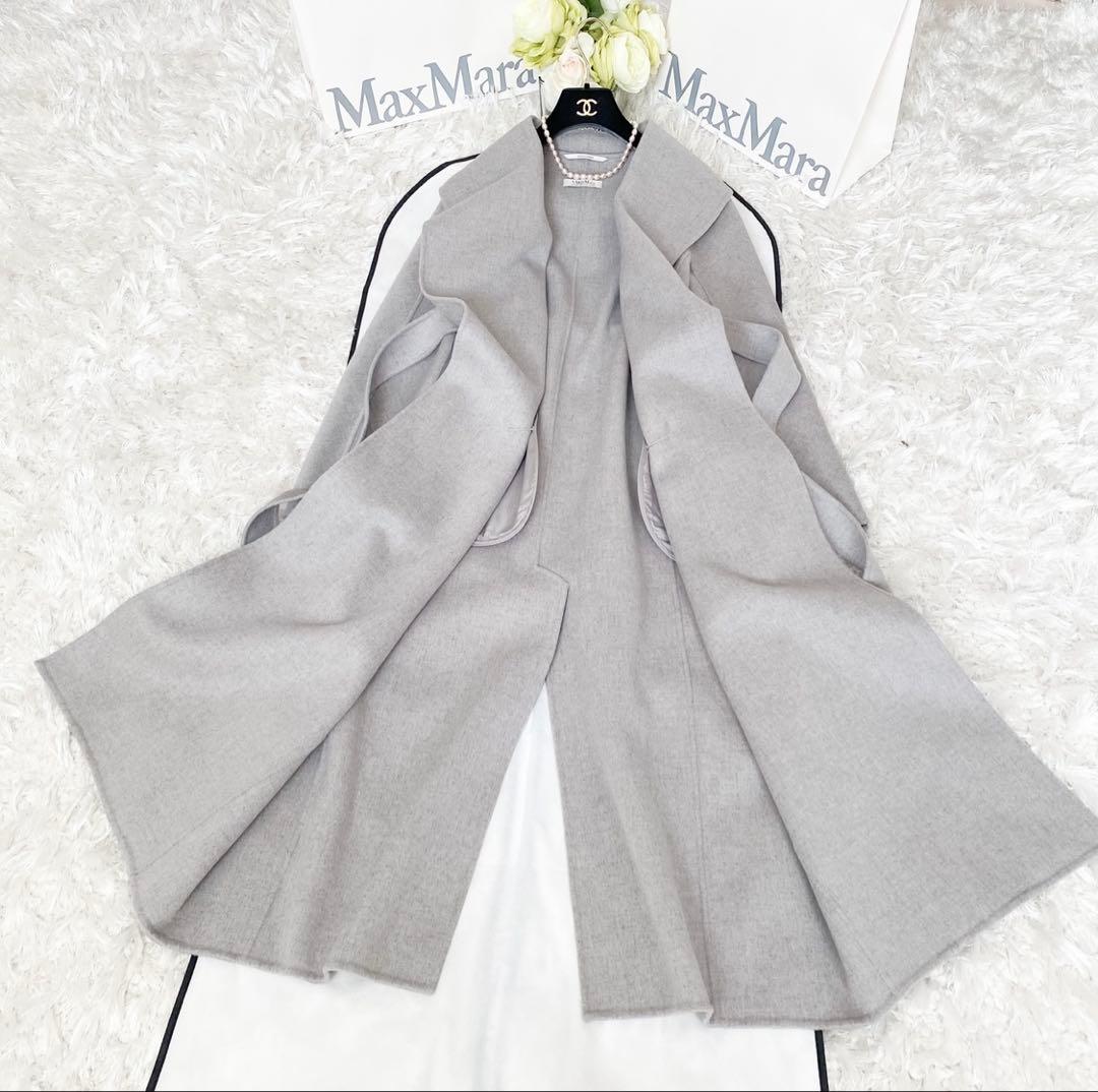 ★新品同様★マックスマーラ S MaxMara クチートアマーノ ロングコート★
