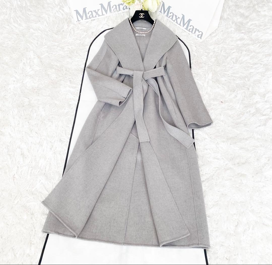★新品同様★マックスマーラ S MaxMara クチートアマーノ ロングコート★
