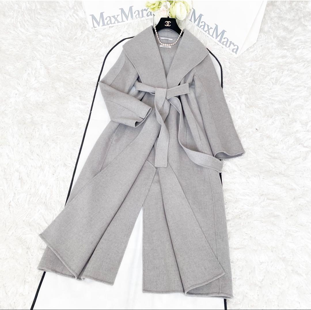 ★新品同様★マックスマーラ S MaxMara クチートアマーノ ロングコート★