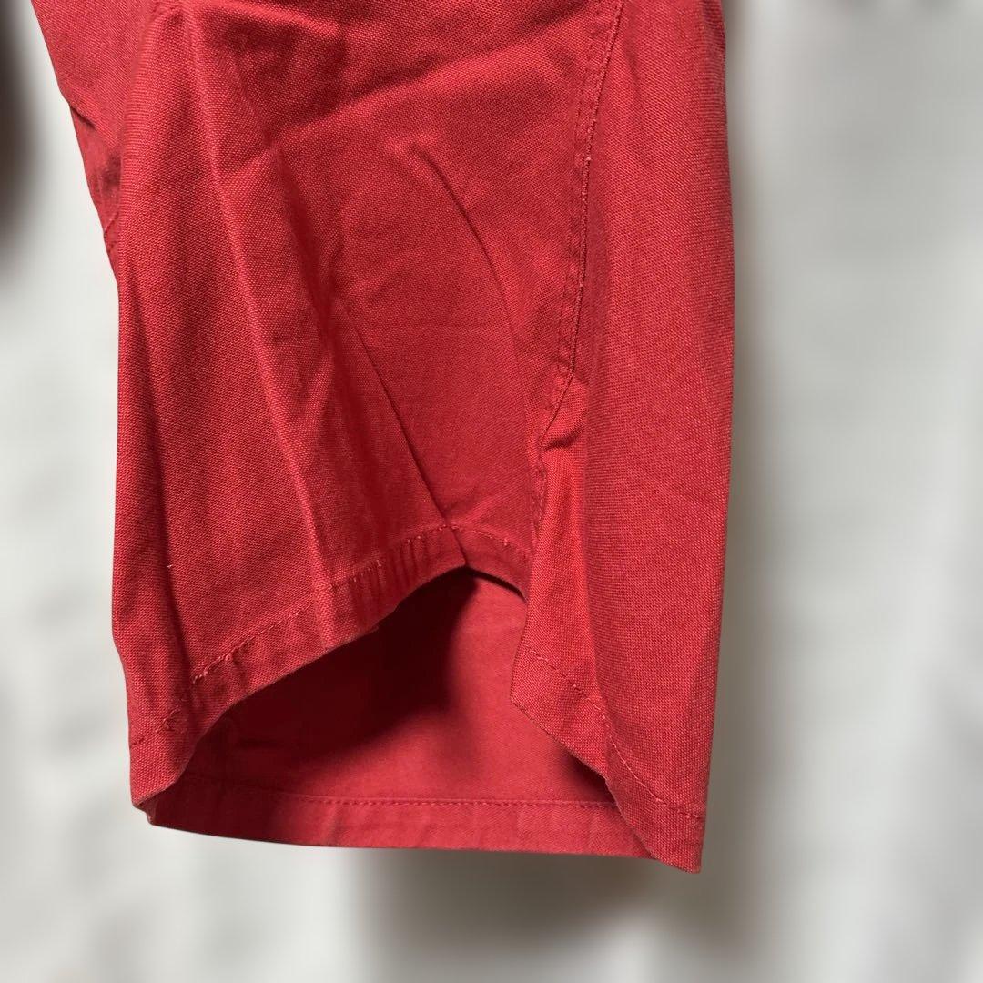 ネメス コムデギャルソン 赤 サルエル ワークパンツ ペインター デザイン