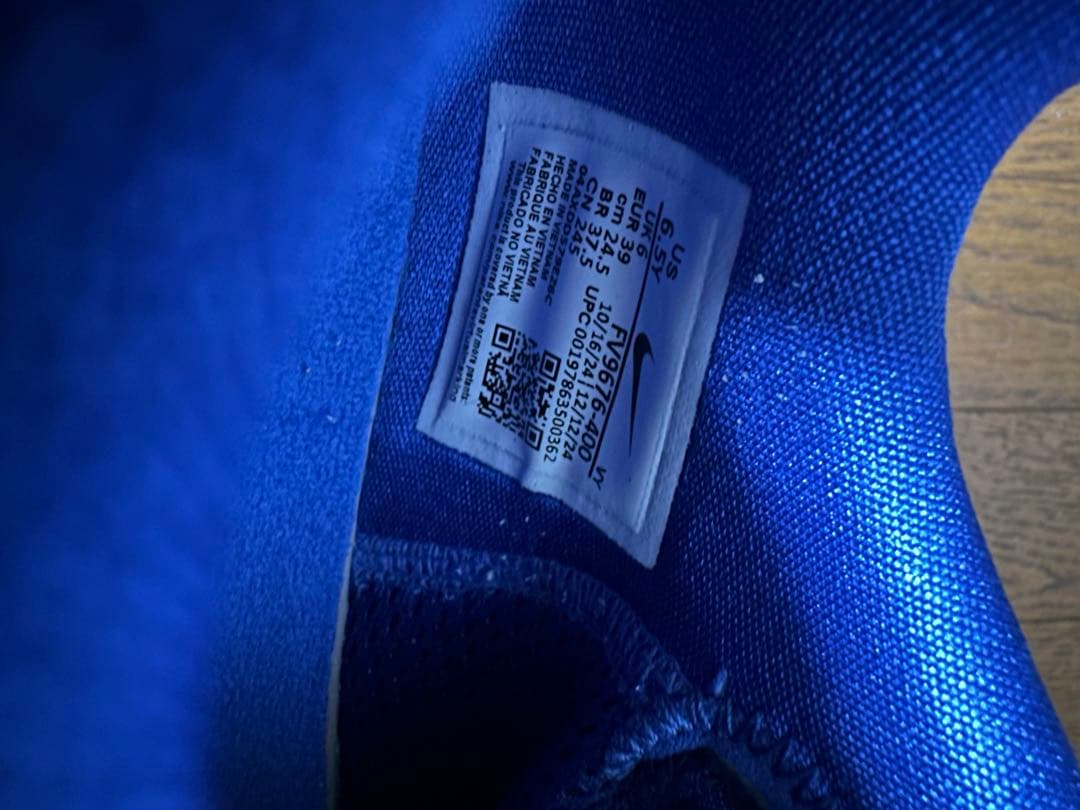 Nike GS Kobe 6 Protro \"Dodgers 靴のみ　使用済み