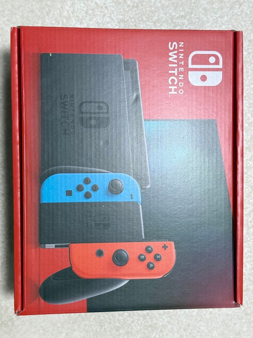 新品 Nintendo Switch 本体 青/赤