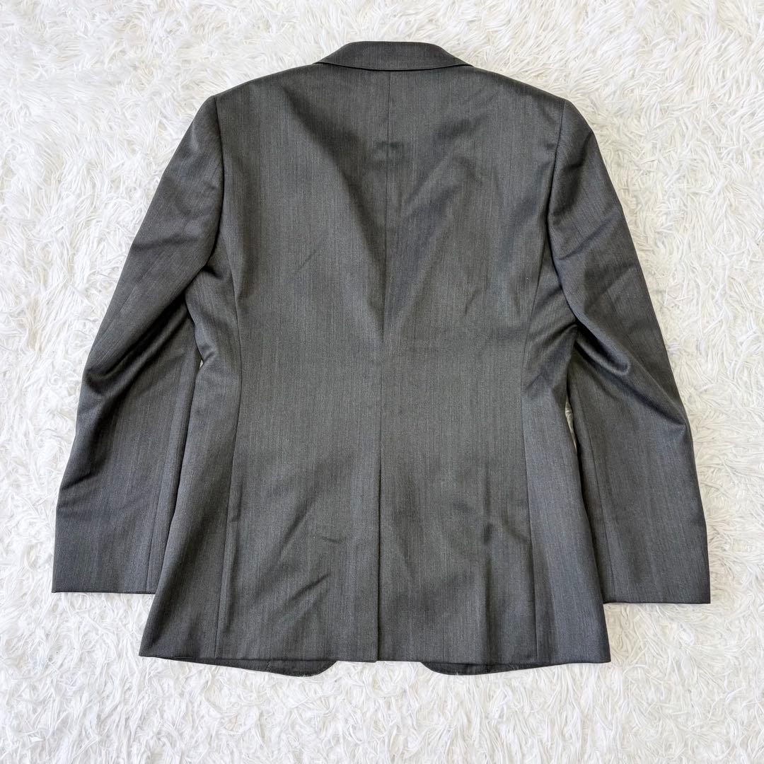 3ピース✨シルク混✨SUIT SELECT セットアップスーツ グレー Y5