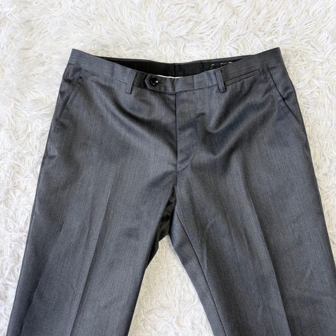 3ピース✨シルク混✨SUIT SELECT セットアップスーツ グレー Y5