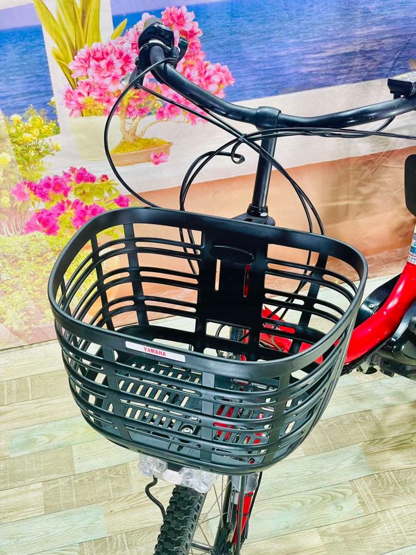 大人気！PASバビー12AH⭐️ヤマハ子供乗せ電動アシスト自転車Y0651