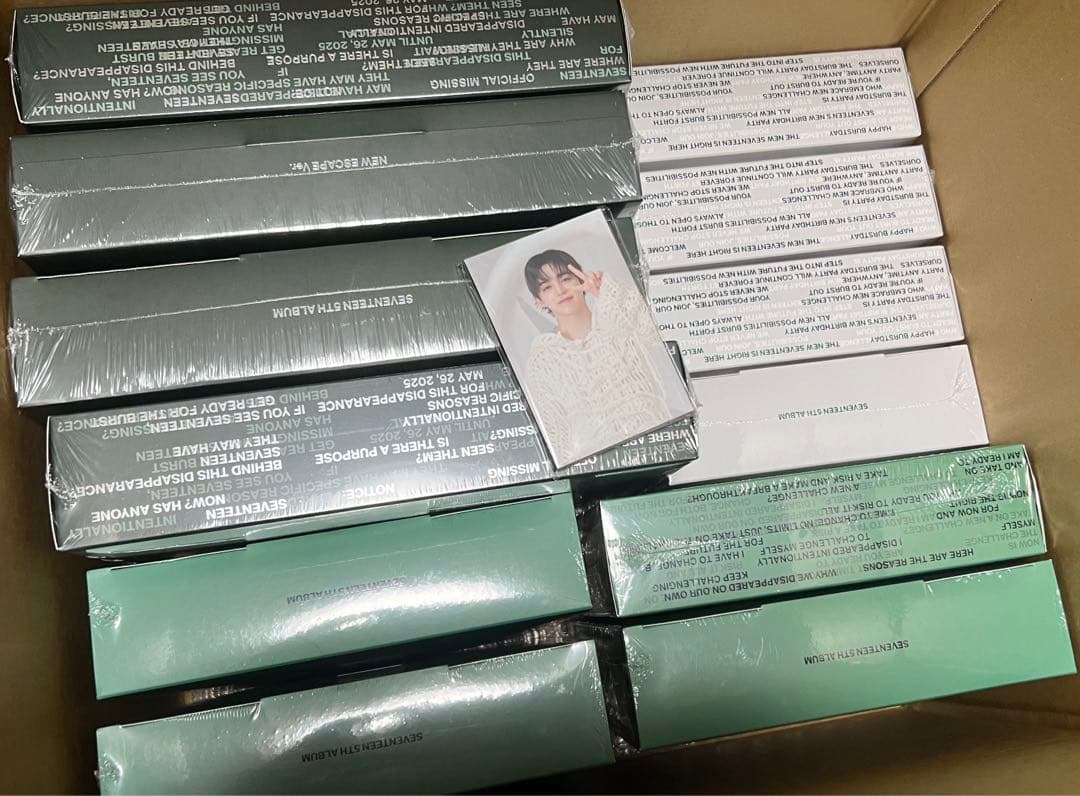 新品未開封　SEVENTEEN HAPPY BURSTDAY ３形態セット