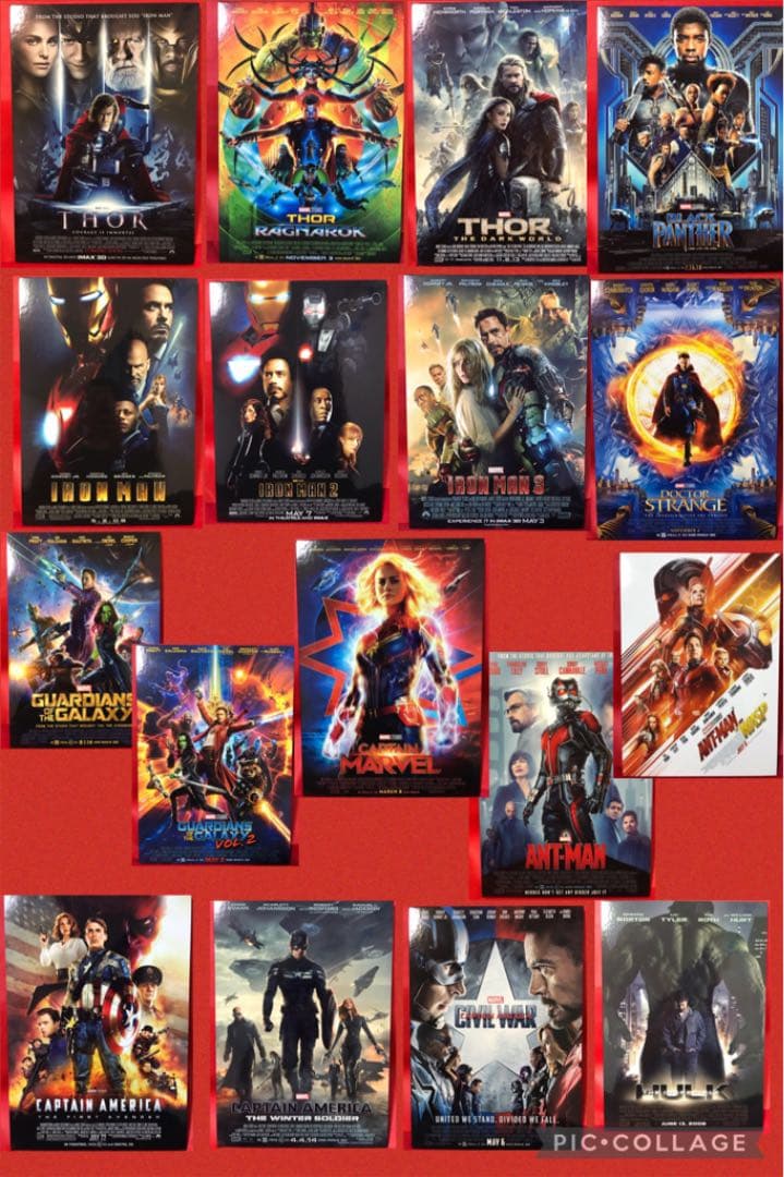 MARVEL ART Collection ブルーレイ 全17作品セット！