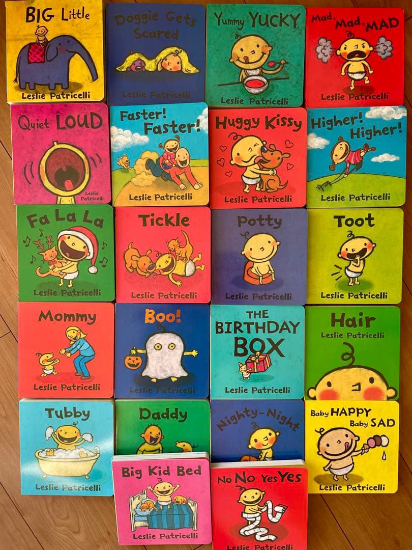 新品Leslie Patricelli レスリーパトリセリ英語絵本まとめ22冊