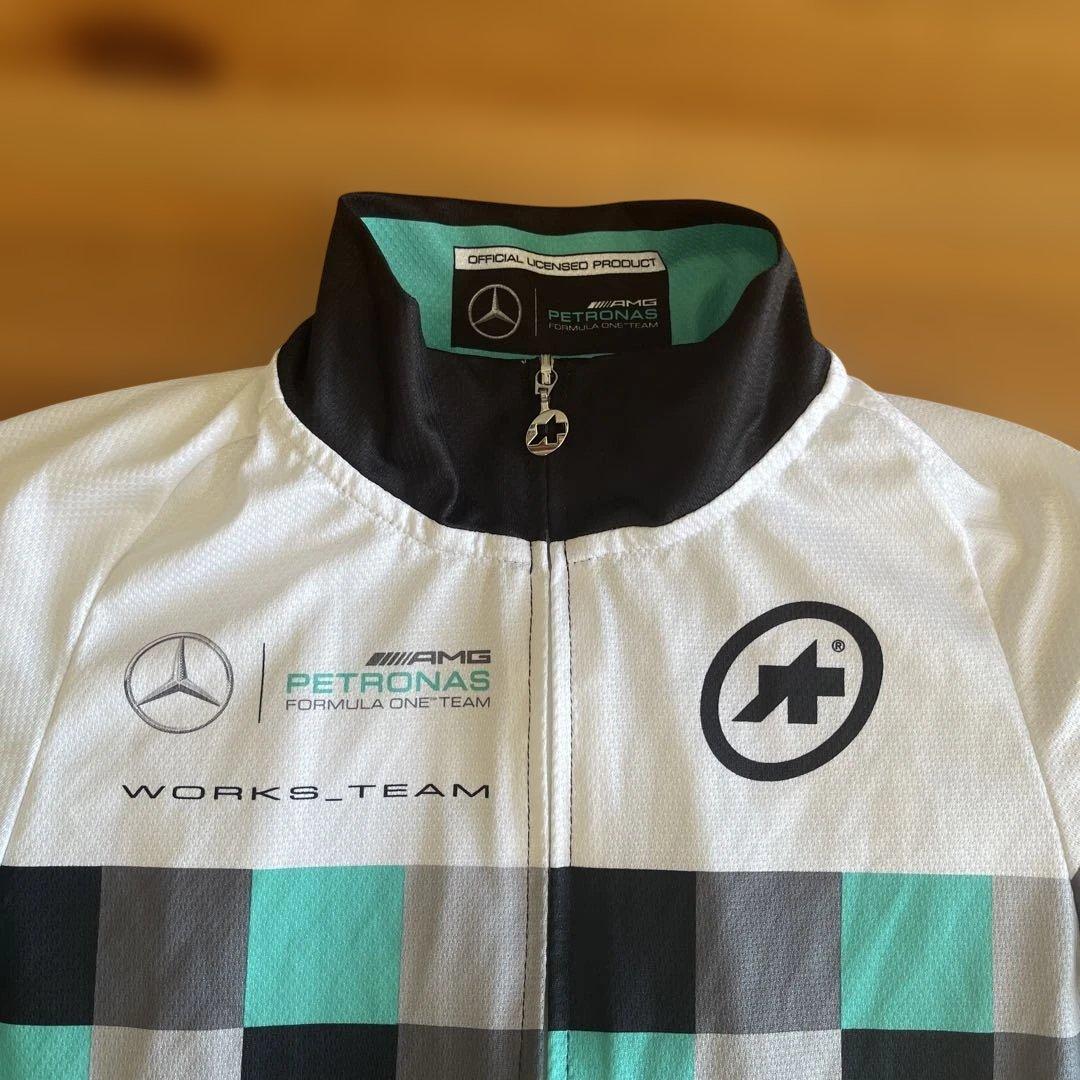 週末値下げassos アソス メルセデスAMGペトロナス サイクルジャージ XS