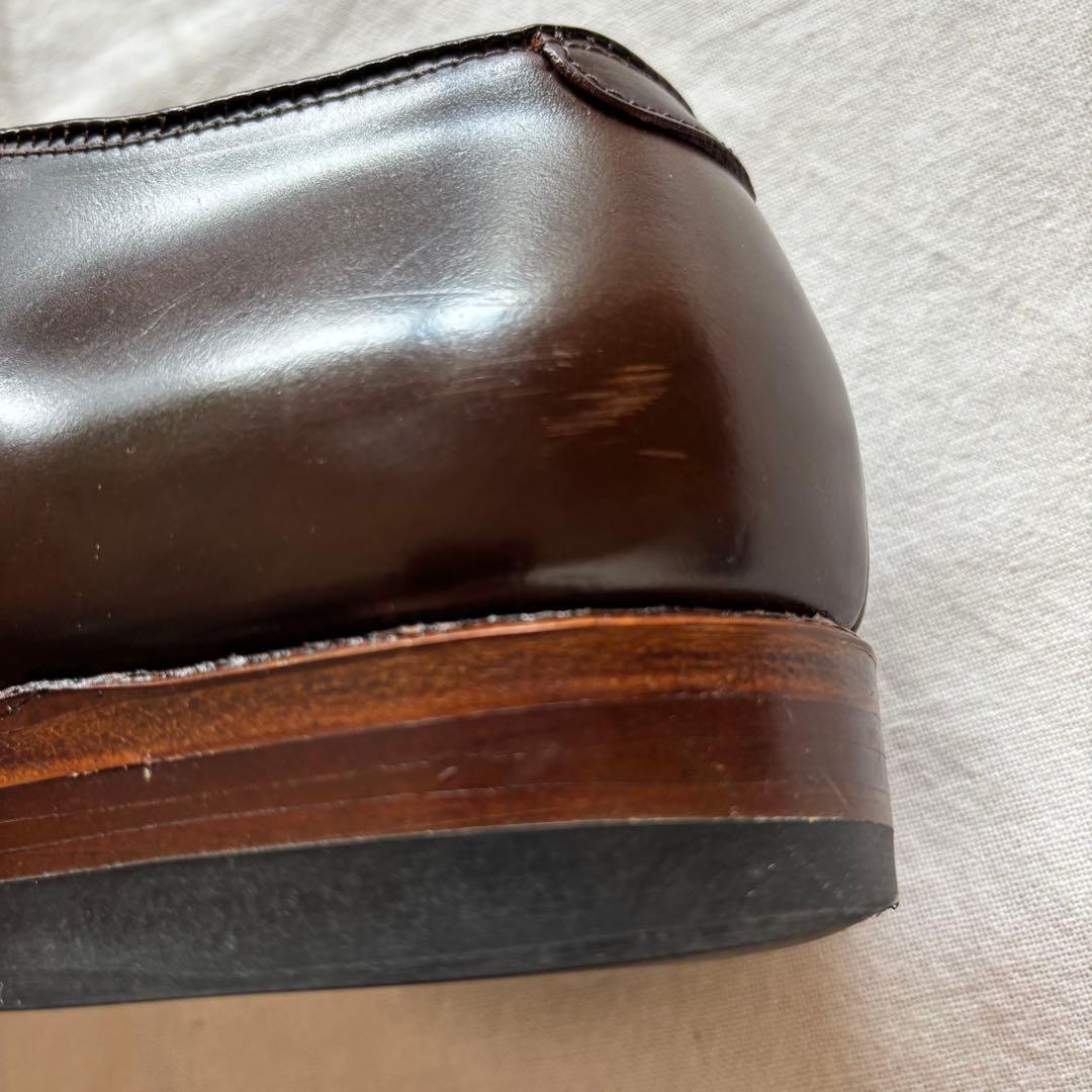 ま*ー様 希少 ALDEN オールデン 125周年記念 Vチップ　ダークブラウン