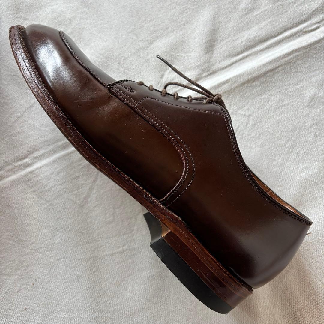 ま*ー様 希少 ALDEN オールデン 125周年記念 Vチップ　ダークブラウン