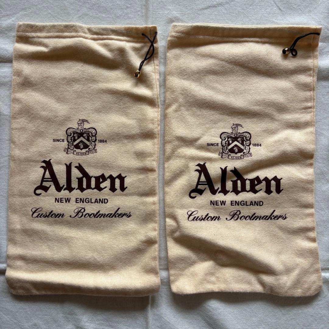 ま*ー様 希少 ALDEN オールデン 125周年記念 Vチップ　ダークブラウン