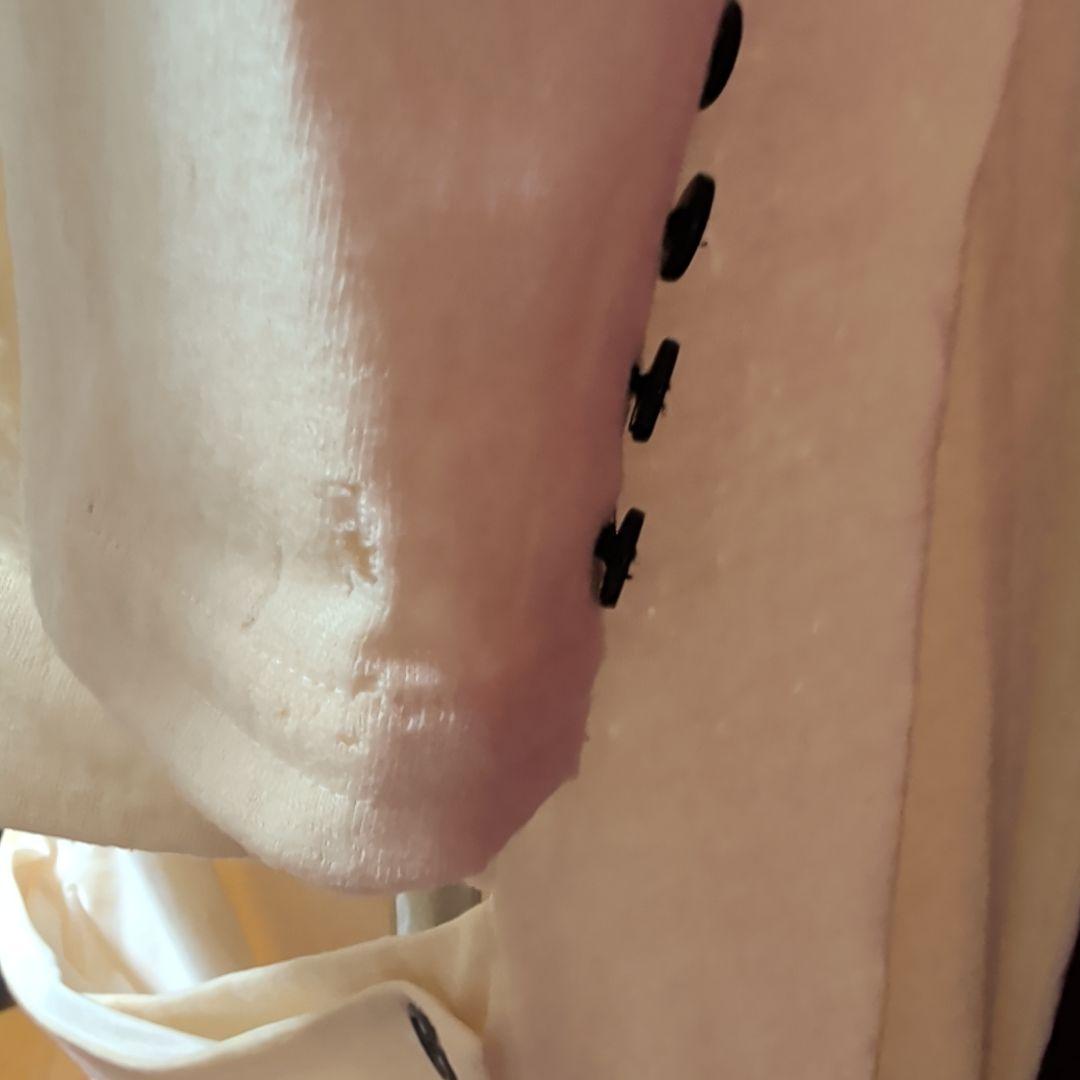 【ジャンク品】alice auaa　初期タグ　ロング白コート　アリスアウアア