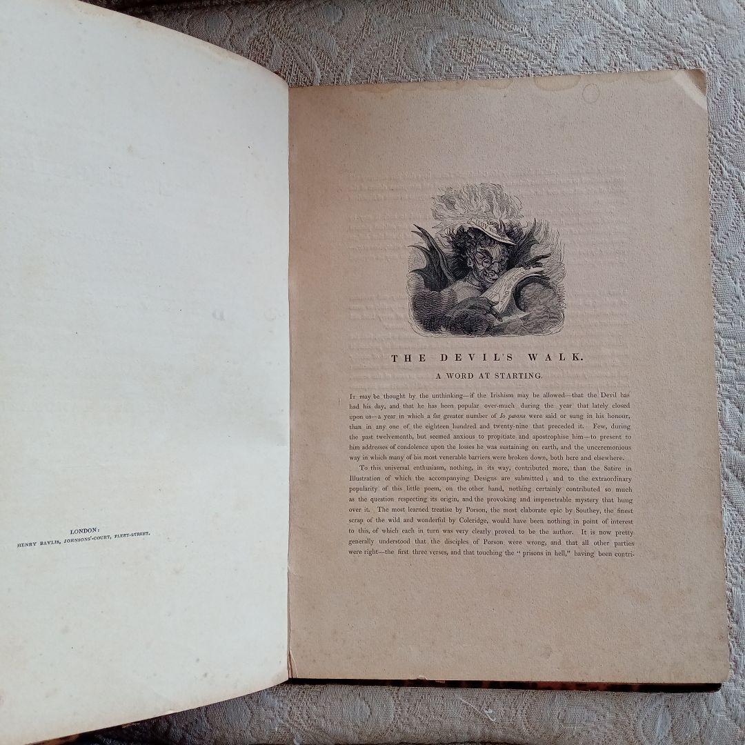 1831年　THE DEVIL'S WALK LANDSEER