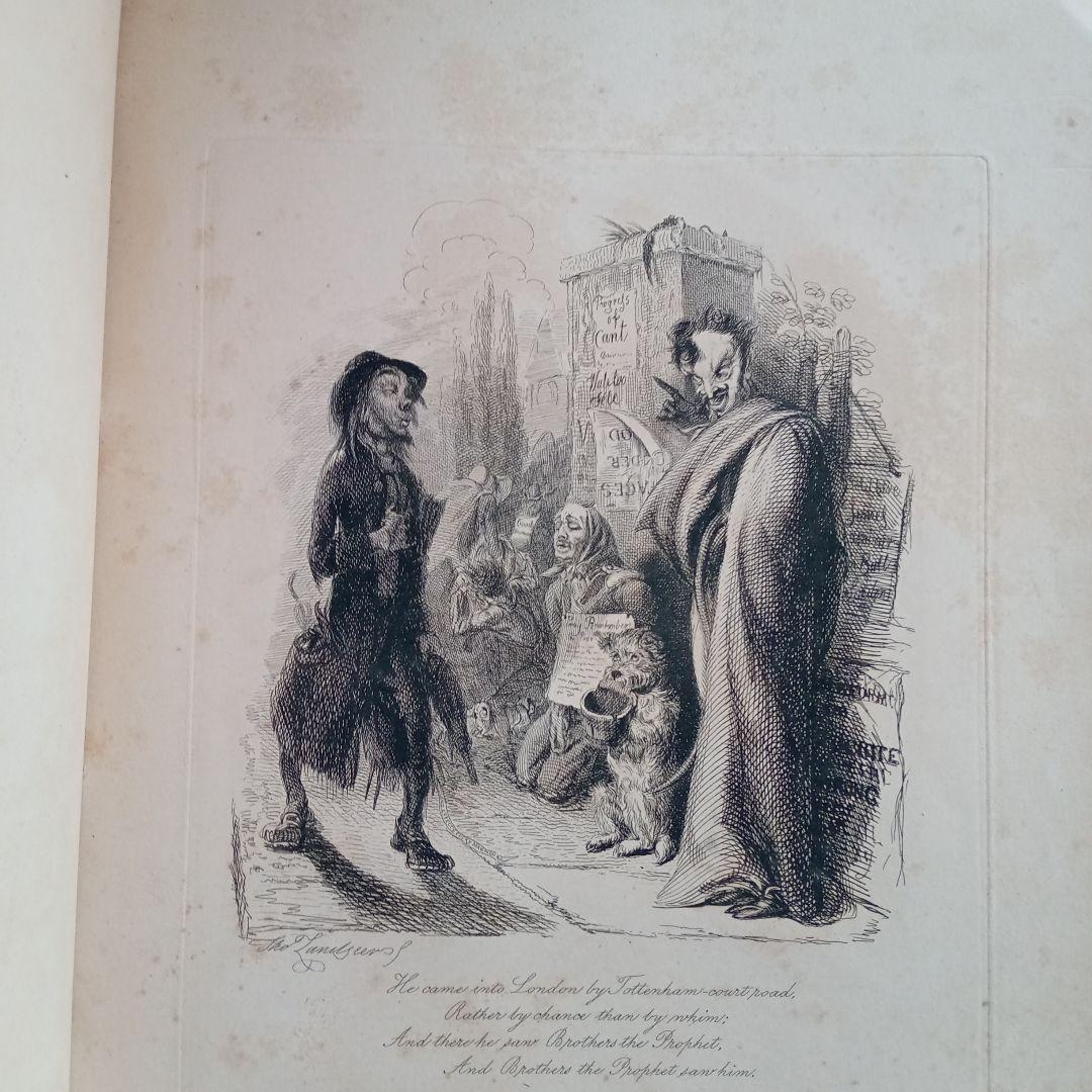 1831年　THE DEVIL'S WALK LANDSEER