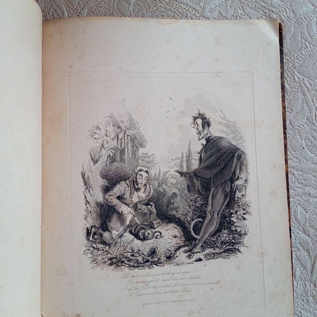 1831年　THE DEVIL'S WALK LANDSEER