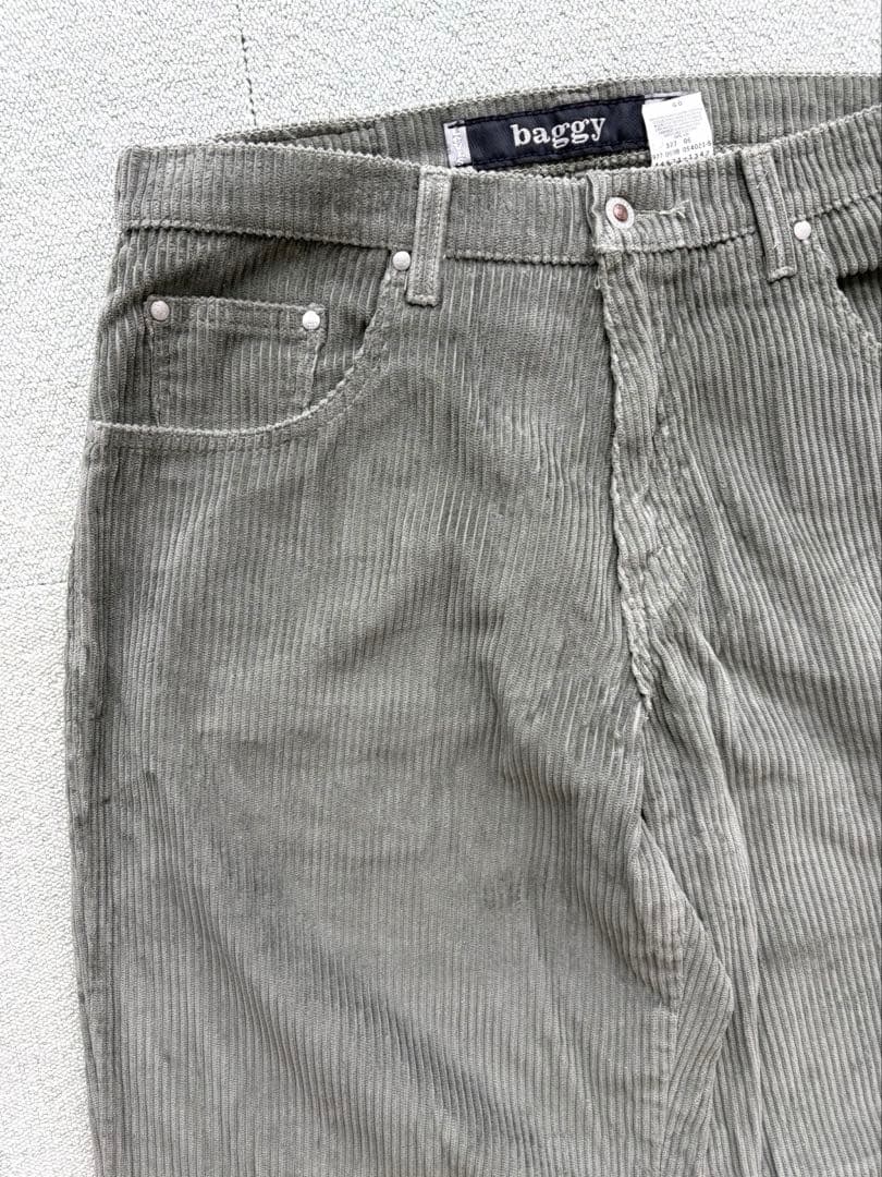 Livi's Silver Tab Baggy コーデュロイパンツ 34×34