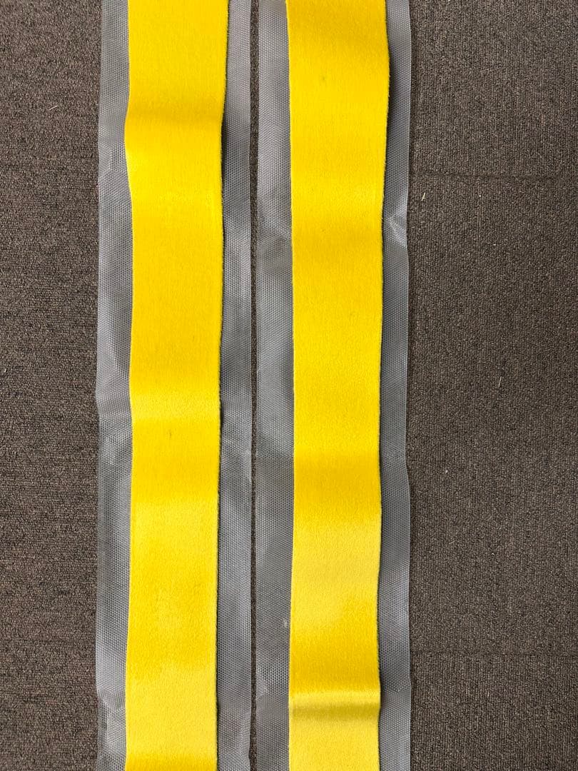 使用2回　POMOCA スキー用シール イエロー　バックカントリー