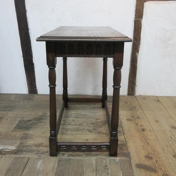 イギリス アンティーク 家具 サイドテーブル オケージョナル 英国 6646d