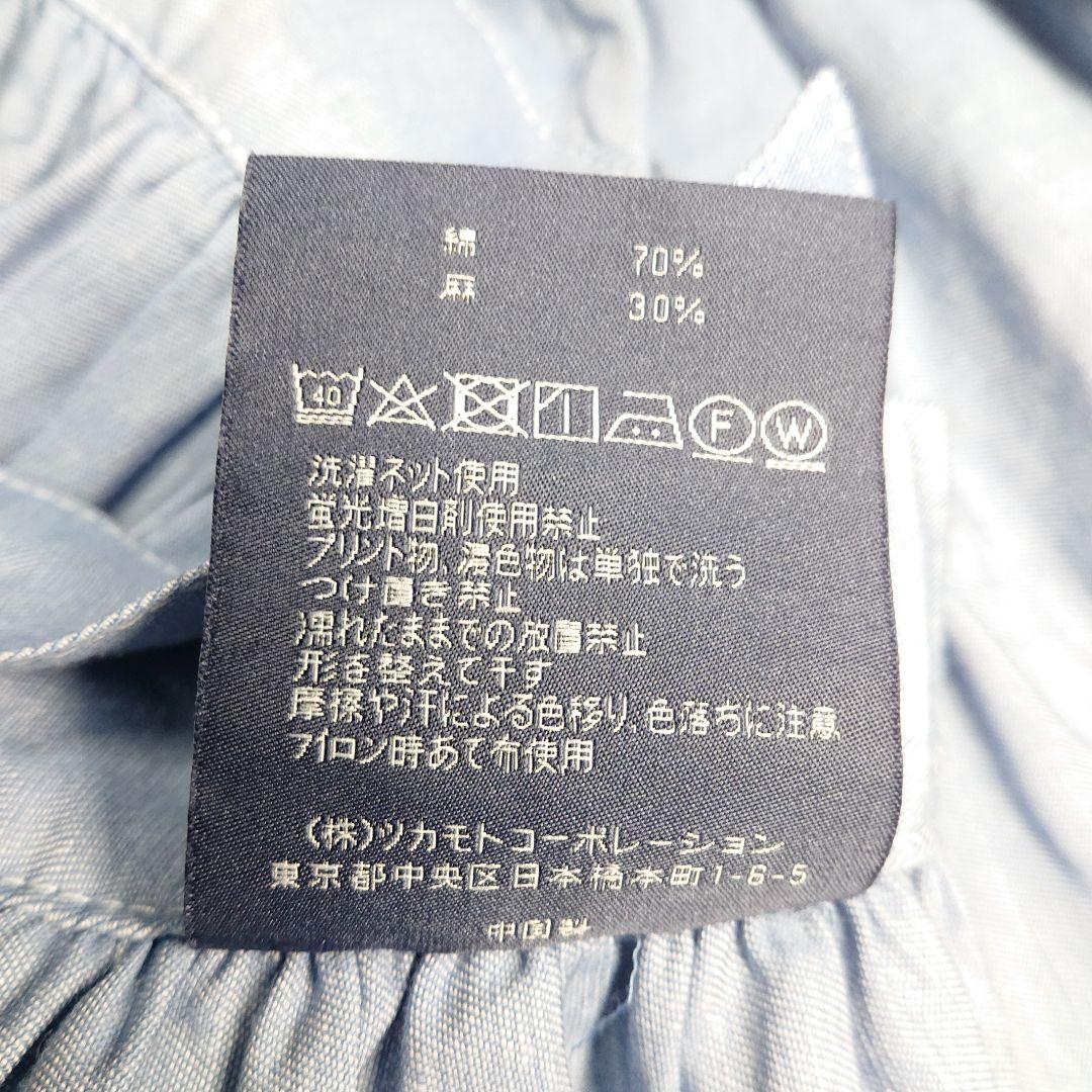 杏さん着用 ラルフローレン アディソンシャンブレイ エプロン 色違い