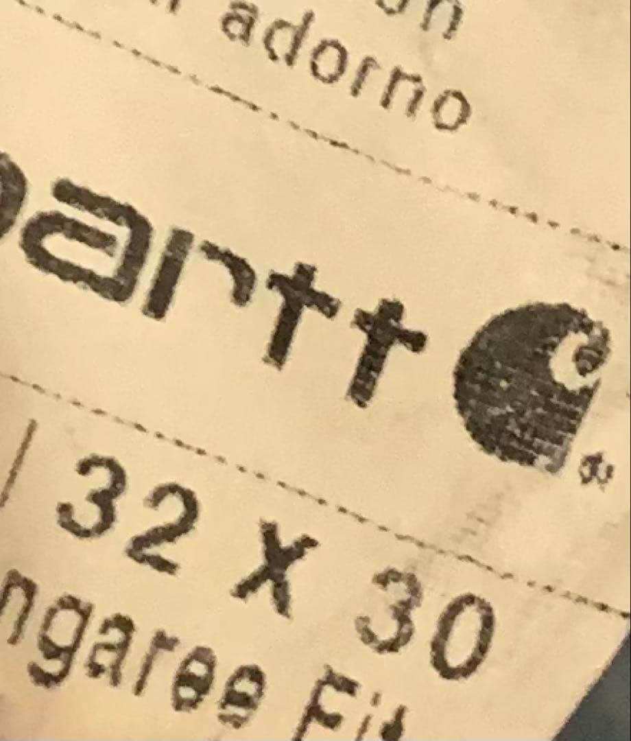 Carhartt ダブルニーデニムペインターパンツ　USA fabric