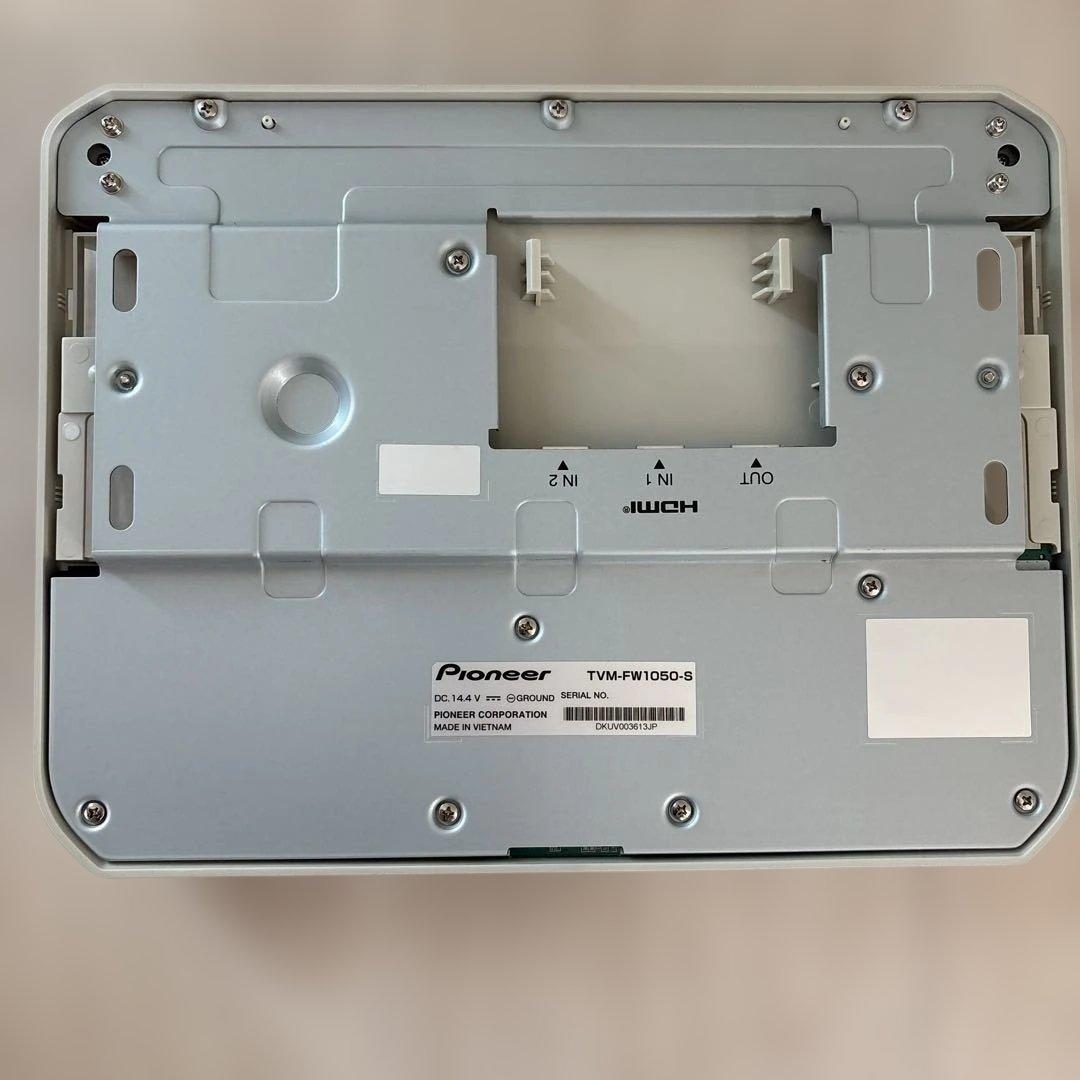 Pioneer TVM-FW1050-s フリップダウンモニター