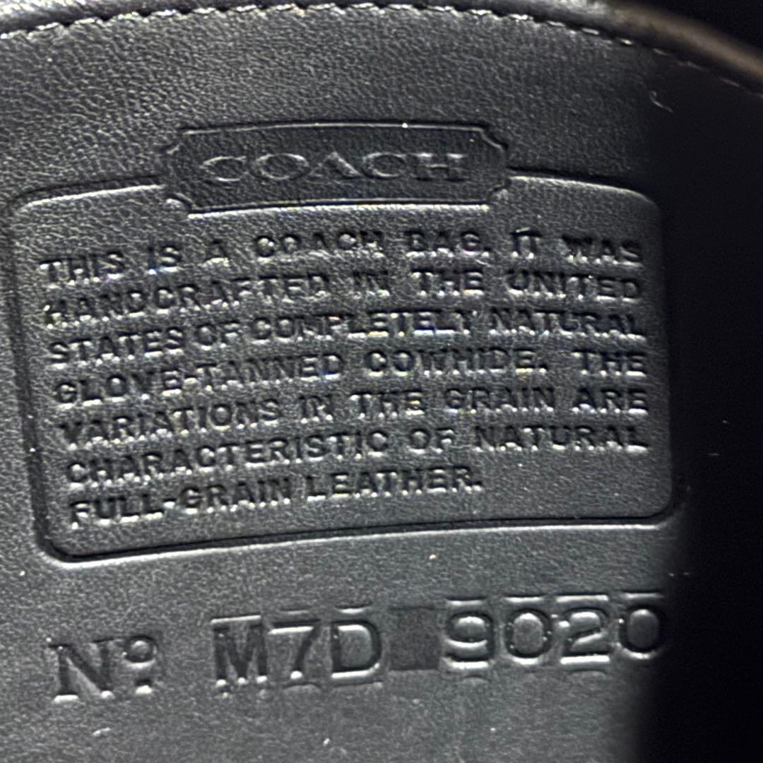 【極美品】 OLD COACH Ergo エルゴ ブラック 9020 アーカイブ