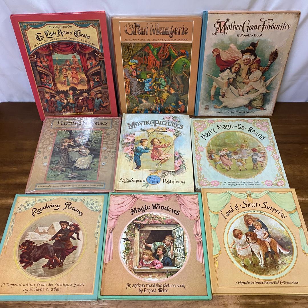 洋書 しかけ絵本 Magic Windows アーネスト・ニスター 飛び出す絵本