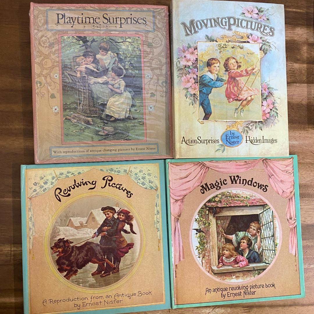 洋書 しかけ絵本 Magic Windows アーネスト・ニスター 飛び出す絵本