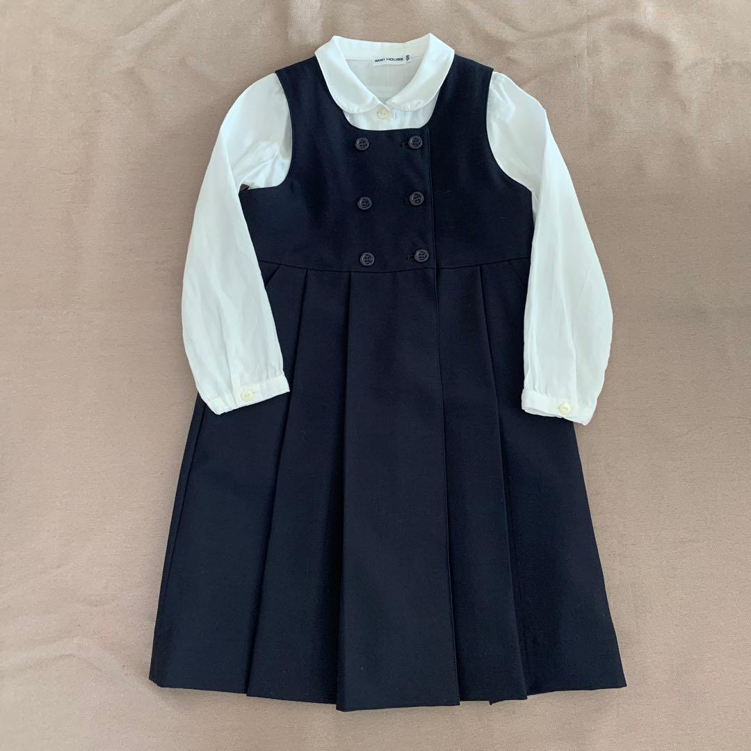 ミキハウス　フォーマル セットアップ　小学受験用120cm