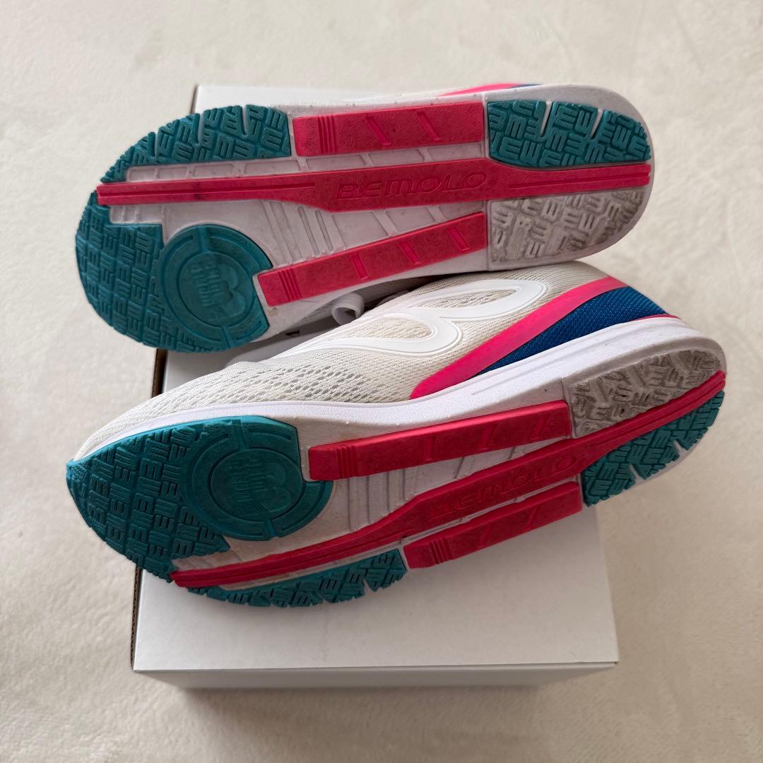 【大人気】BEMOLO ビモロシューズ　23.0cm ホワイト　白　スニーカー