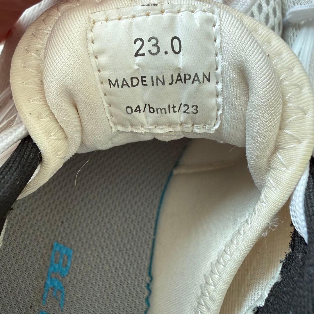 【大人気】BEMOLO ビモロシューズ　23.0cm ホワイト　白　スニーカー