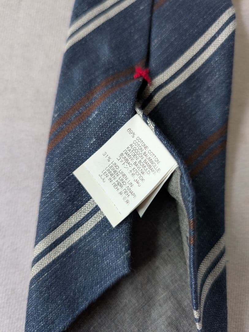 ブルネロクチネリ　フォーマルネクタイ
