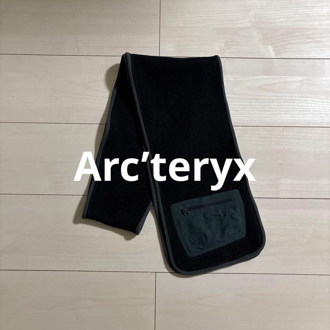 た*ま様 Arc’teryx アークテリクス マフラー ブラック POLARTE