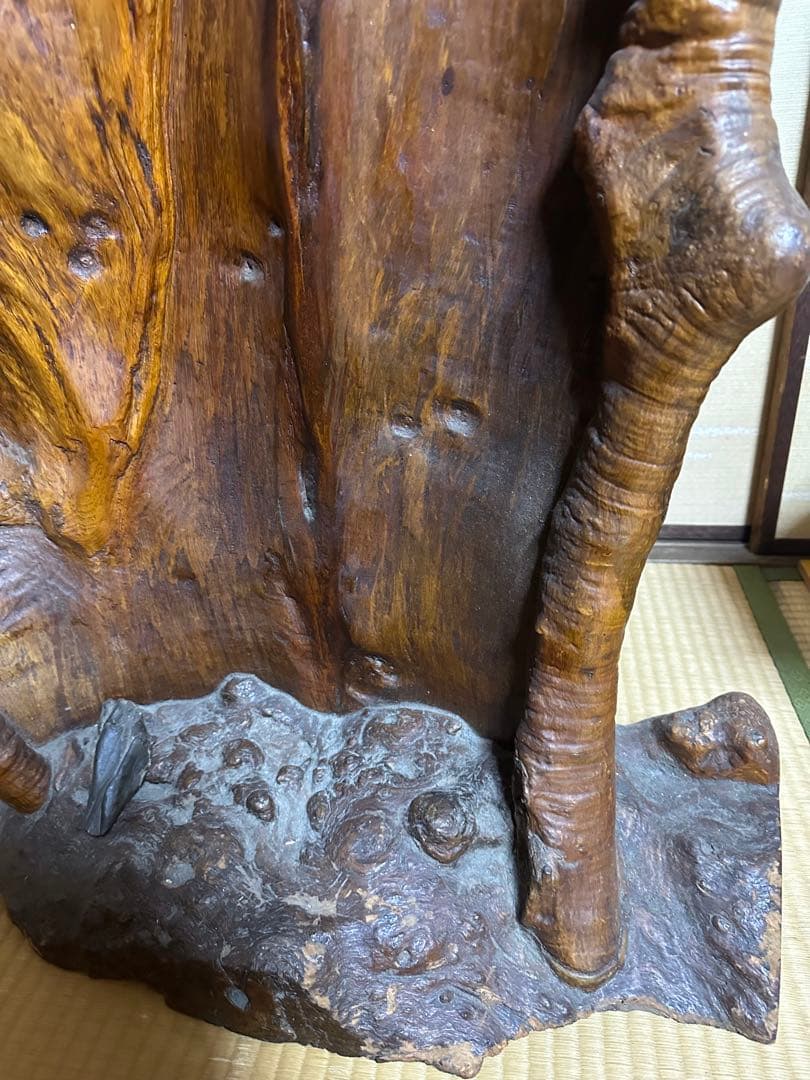 【一枚板　インテリア　木　天然　 衝立　玄関飾り