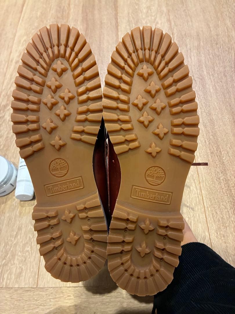 ティンバーランド　スリーアイ25.0cm ケア用品付き