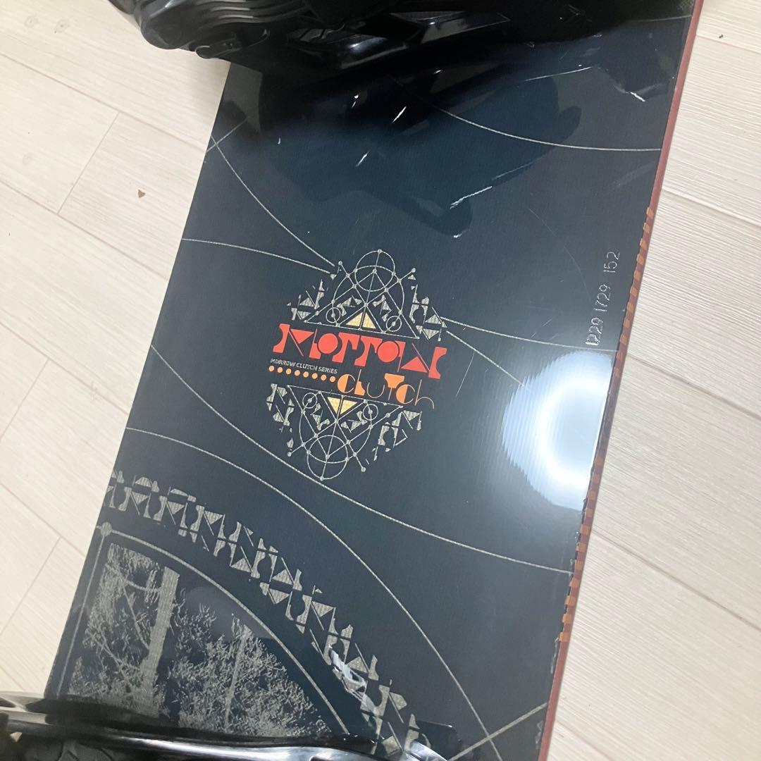 morrow CLUTCHモロー スノーボード152cm/k2 SONICバイン