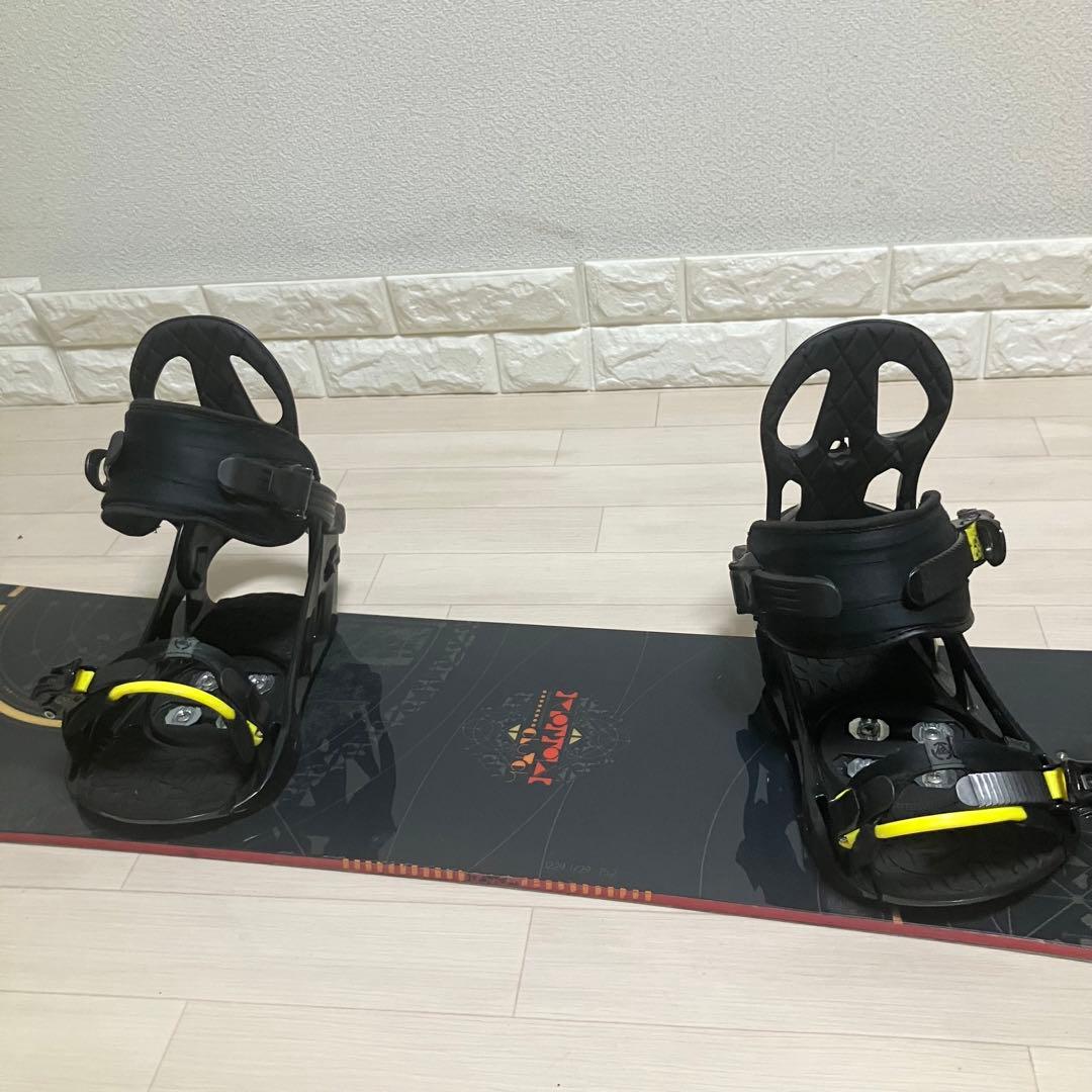 morrow CLUTCHモロー スノーボード152cm/k2 SONICバイン