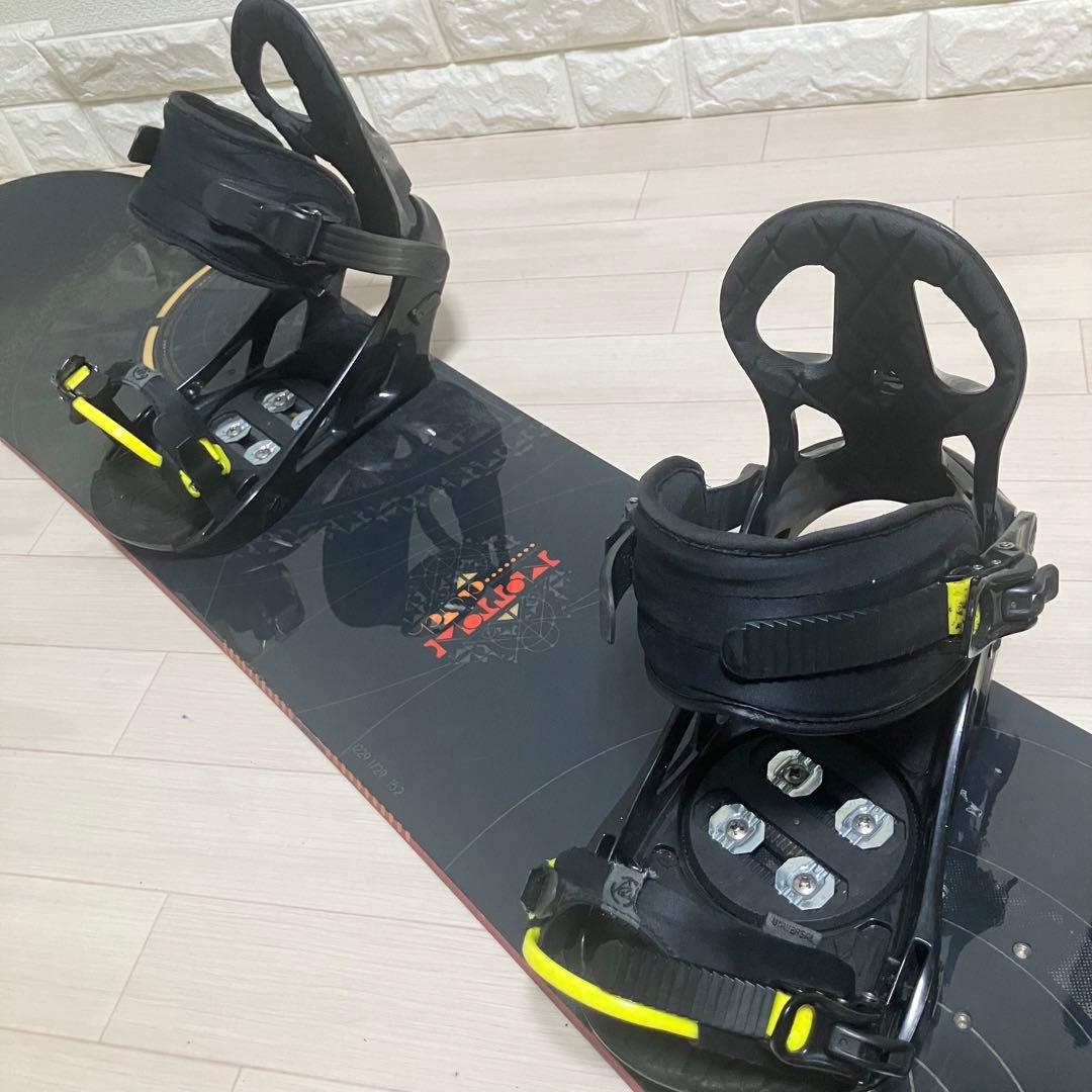 morrow CLUTCHモロー スノーボード152cm/k2 SONICバイン