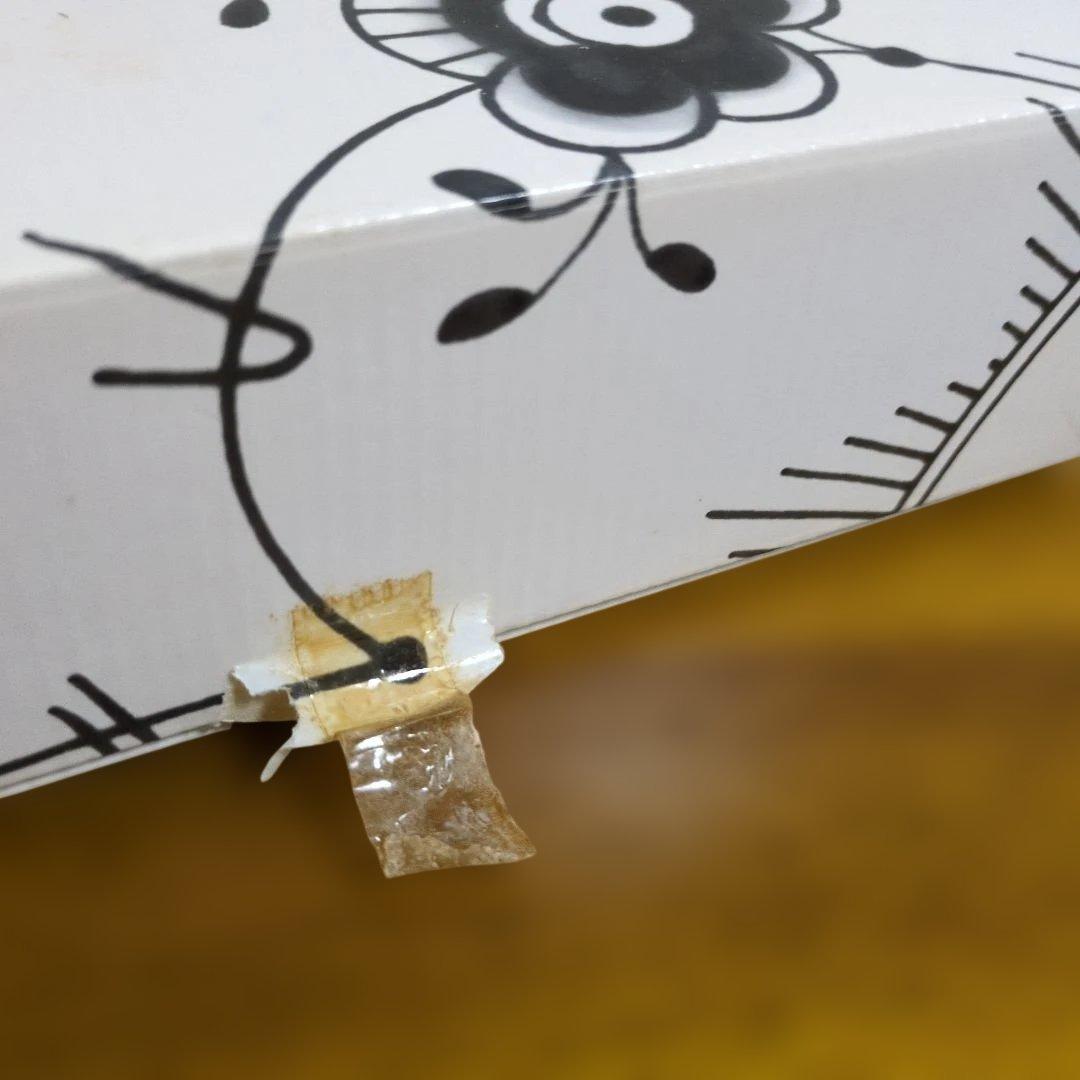 ロイヤルコペンハーゲン　ブラックフルーテッド　未使用　2枚　やや訳あり