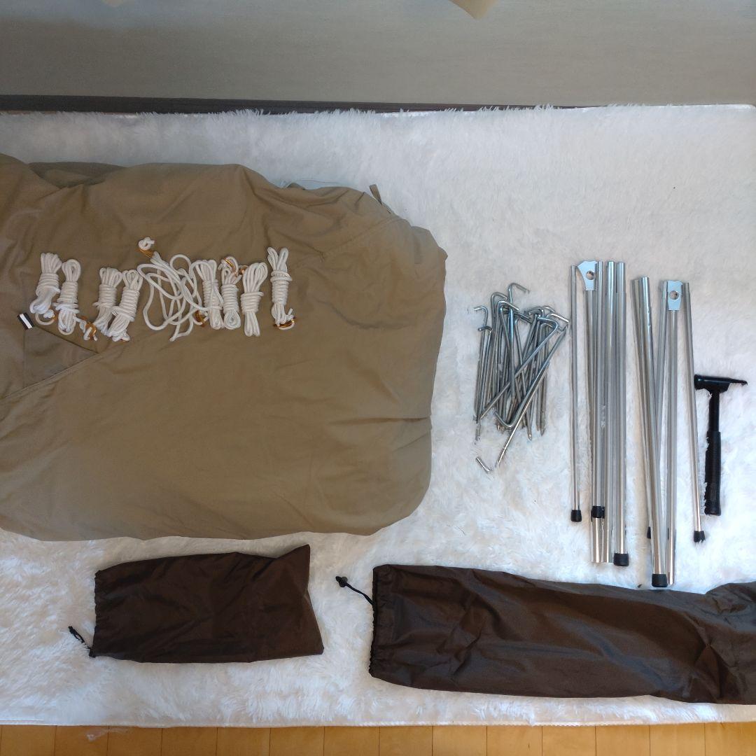 Ogawa ツインクレスタTC テント 軍幕 欠品なし