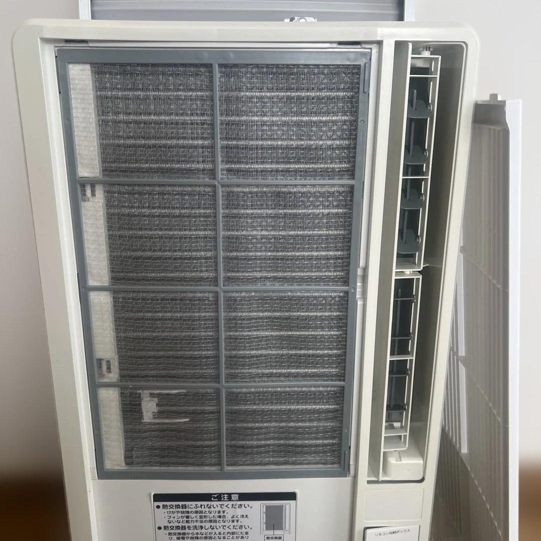 KOIZUMI 窓用エアコン KAW-1672 ⚠️取付枠ネジ欠品有り