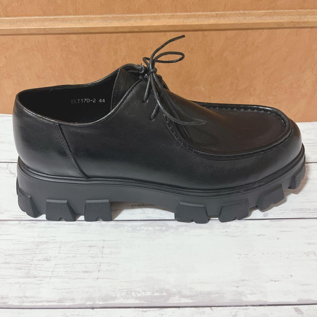 未使用級endevice エンデヴァイス モカシン ブラック 27 センチ