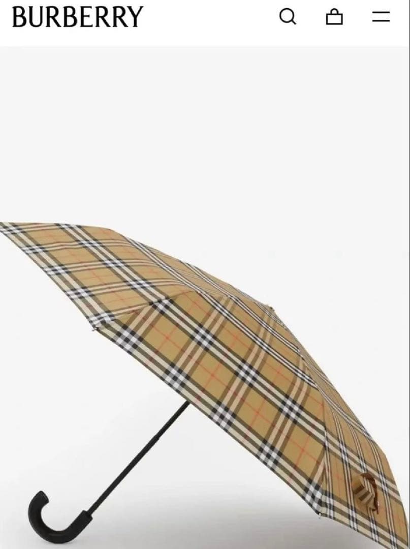 断捨離価格バーバリー折り畳み傘