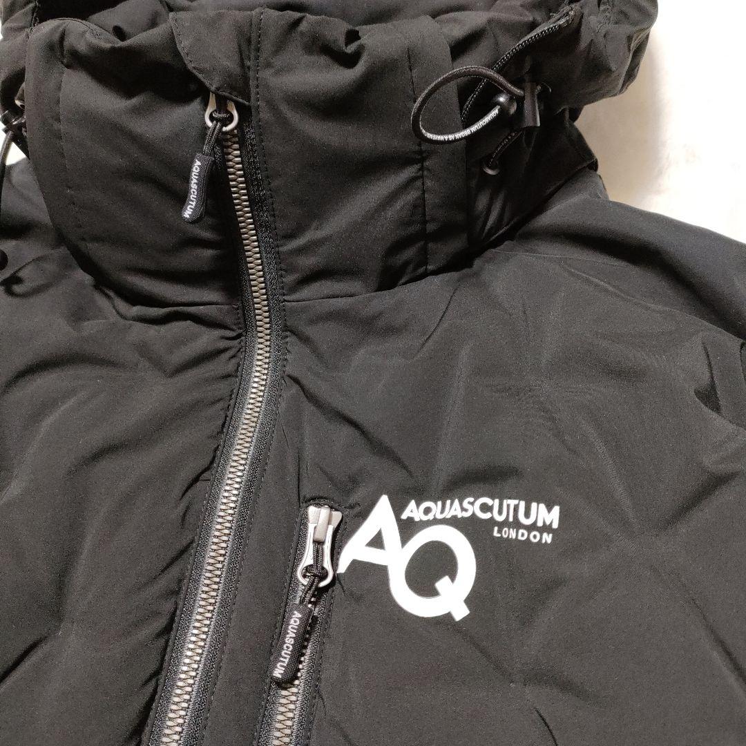 【美品】Aquascutum GOLF MEN ダウン ブルゾン ゴルフ