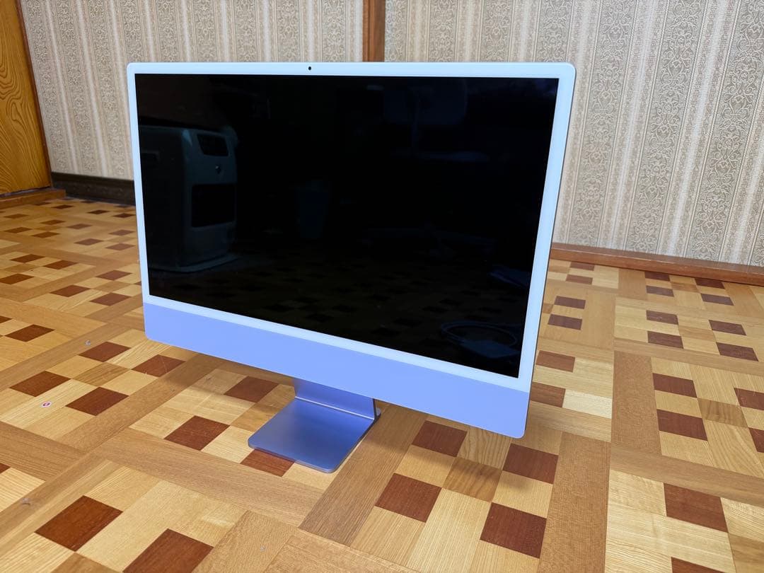 M1 Apple iMac パープル 16GB メモリ 512GB SSD