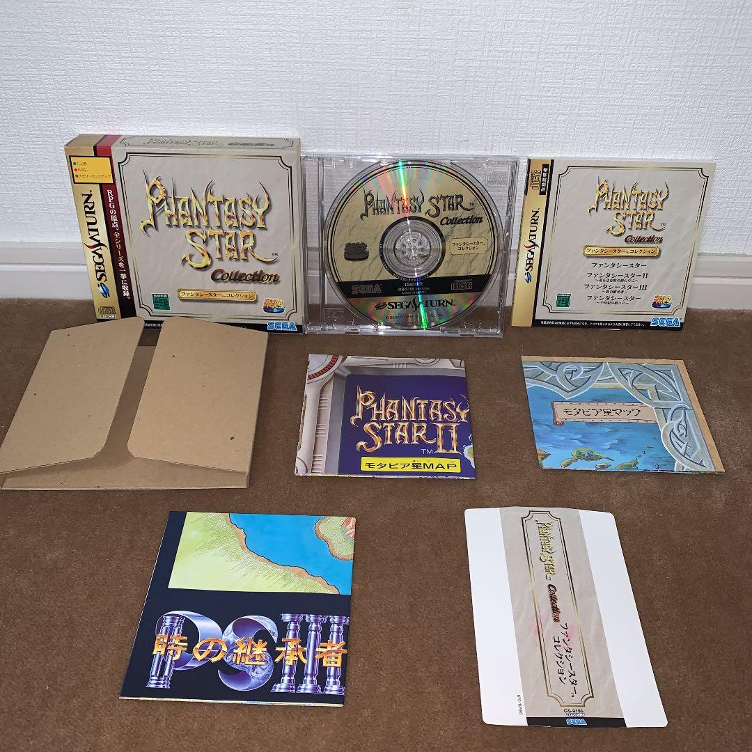 【美品】ファンタシースター　コレクション　セガサターン