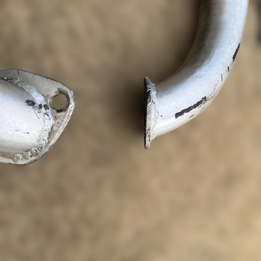 か*か様 【ほぼ未使用】レガシィB4 BL用　ワンオフ直管マフラー リアピース